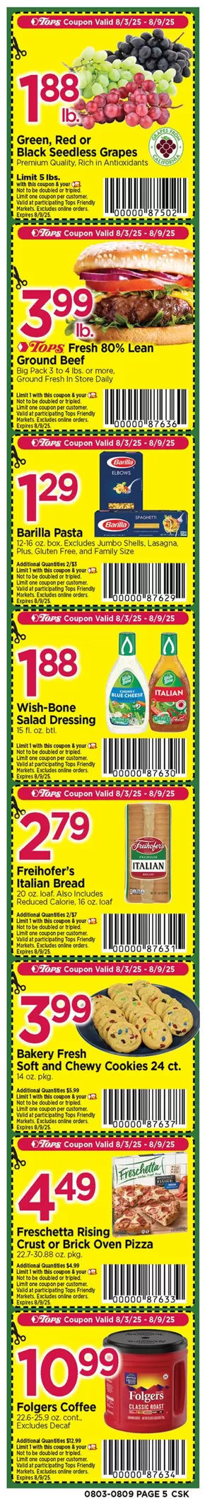 Tops catalogue in Valrico FL | New offers to discover | 2025-08-03T00:00:00.000Z - 2025-08-09T00:00:00.000Z