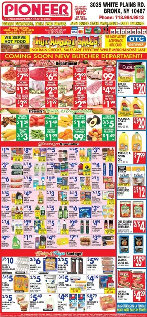 Pioneer Supermarkets catalogue in New York | Our best offers for you | 2025-08-03T00:00:00.000Z - 2025-08-09T00:00:00.000Z