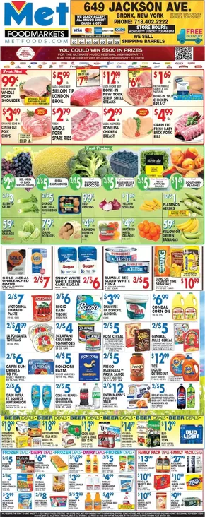 Met Foodmarkets catalogue in Long Island City NY | Our best offers for you | 2025-08-03T00:00:00.000Z - 2025-08-09T00:00:00.000Z