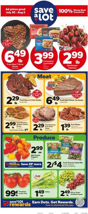 Save a Lot catalogue in Danville KY | Save now with our deals | 2025-07-30T00:00:00.000Z - 2025-08-05T00:00:00.000Z