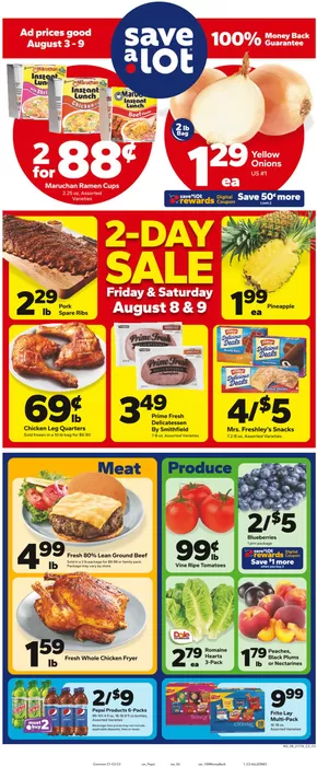 Save a Lot catalogue in Lawrenceburg KY | Exclusive deals and bargains | 2025-08-03T00:00:00.000Z - 2025-08-09T00:00:00.000Z