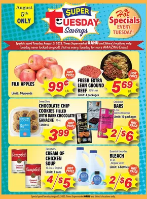 Times Supermarkets catalogue in Ramona CA | Super Tuesday Savings | 2025-08-05T00:00:00.000Z - 2025-08-05T00:00:00.000Z