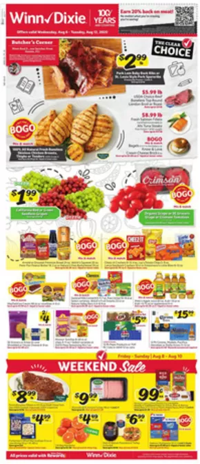 Winn Dixie catalogue in Lake Wales FL | Top deals and discounts | 2025-08-06T00:00:00.000Z - 2025-08-12T00:00:00.000Z