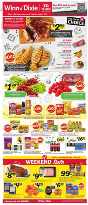 Winn Dixie catalogue in Lake Wales FL | Save now with our deals | 2025-08-06T00:00:00.000Z - 2025-08-12T00:00:00.000Z