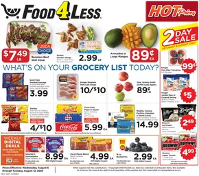 Food 4 Less catalogue in Wolcott CT | Exclusive deals for our customers | 2025-08-06T00:00:00.000Z - 2025-08-12T00:00:00.000Z