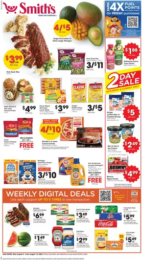 Smith's catalogue in Fort Mohave AZ | Top deals and discounts | 2025-08-06T00:00:00.000Z - 2025-08-12T00:00:00.000Z