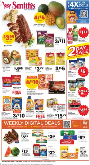 Smith's catalogue in Logan UT | Top offers for smart savers | 2025-08-06T00:00:00.000Z - 2025-08-12T00:00:00.000Z