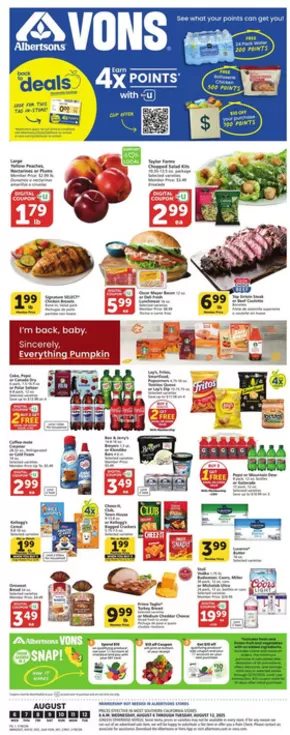 Albertsons catalogue in Northridge CA | Top offers for all bargain hunters | 2025-08-06T00:00:00.000Z - 2025-08-12T00:00:00.000Z