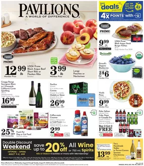 Pavilions catalogue in Los Angeles CA | Weekly Ad | 2025-08-06T00:00:00.000Z - 2025-08-12T00:00:00.000Z