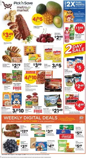 Pick'n Save catalogue in De Forest WI | Weekly Ad | 2025-08-06T00:00:00.000Z - 2025-08-12T00:00:00.000Z