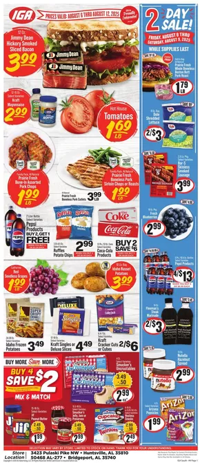 IGA catalogue in Lockeford CA | Top deals for all customers | 2025-08-06T00:00:00.000Z - 2025-08-12T00:00:00.000Z