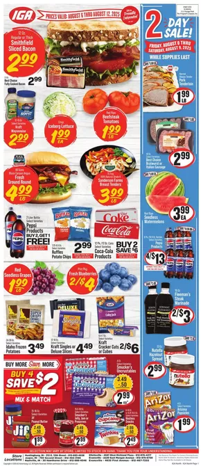 IGA catalogue in Lemoore CA | Top offers for smart savers | 2025-08-06T00:00:00.000Z - 2025-08-12T00:00:00.000Z