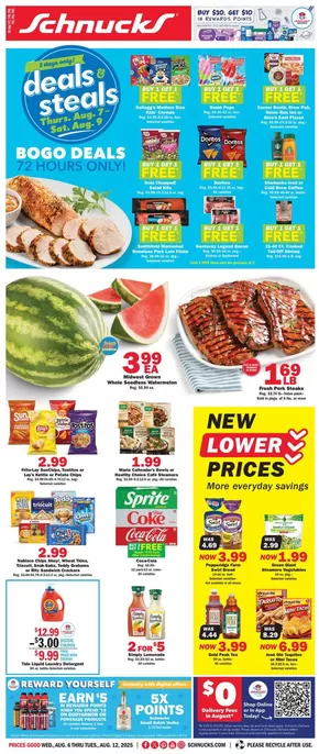 Schnucks catalogue in Collinsville IL | Discounts and promotions | 2025-08-06T00:00:00.000Z - 2025-08-12T00:00:00.000Z