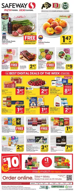 Current special promotions