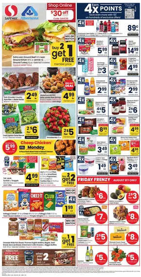 Safeway catalogue in Moscow ID | Top offers for smart savers | 2025-08-06T00:00:00.000Z - 2025-08-12T00:00:00.000Z