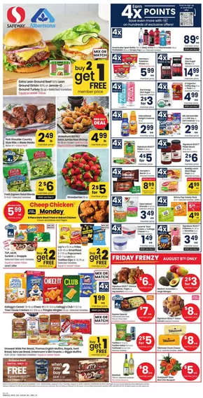 Safeway catalogue in Madera CA | Current bargains and offers | 2025-08-06T00:00:00.000Z - 2025-08-12T00:00:00.000Z