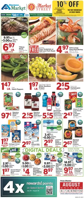 Market Street catalogue in Sheppard Afb TX | Our best deals for you | 2025-08-05T00:00:00.000Z - 2025-08-12T00:00:00.000Z