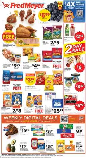 Fred Meyer catalogue in Mount Airy NC | Attractive special offers for everyone | 2025-08-06T00:00:00.000Z - 2025-08-12T00:00:00.000Z
