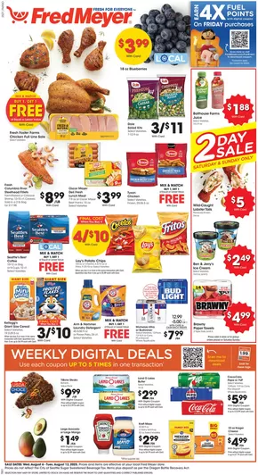 Fred Meyer catalogue in Mount Airy NC | Exclusive deals and bargains | 2025-08-06T00:00:00.000Z - 2025-08-12T00:00:00.000Z