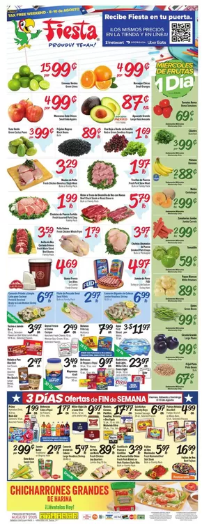 Fiesta Mart catalogue in Paragould AR | Great discounts on selected products | 2025-08-06T00:00:00.000Z - 2025-08-12T00:00:00.000Z