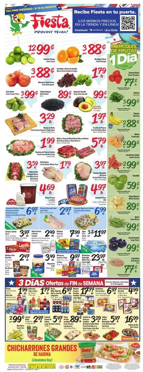 Fiesta Mart catalogue in Paragould AR | Our best bargains | 2025-08-06T00:00:00.000Z - 2025-08-12T00:00:00.000Z