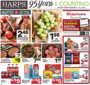 Harp's Market catalogue in Storrs Mansfield CT | New offers to discover | 2025-08-06T00:00:00.000Z - 2025-08-12T00:00:00.000Z