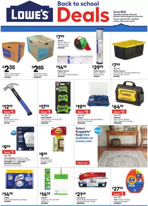 Lowe's catalogue in Paragould AR | Current deals and offers | 2025-08-07T00:00:00.000Z - 2025-08-20T00:00:00.000Z