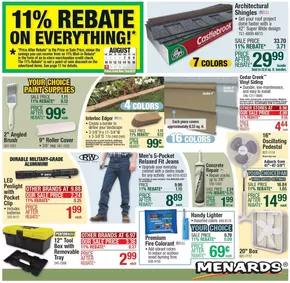 Menards catalogue in Conway SC | Menards Weekly Ad August 7 – August 17, 2025 | 2025-08-06T00:00:00.000Z - 2025-08-17T00:00:00.000Z
