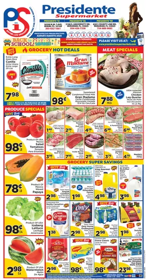 Presidente catalogue | Top offers for all bargain hunters | 2025-08-01T00:00:00.000Z - 2025-08-31T00:00:00.000Z