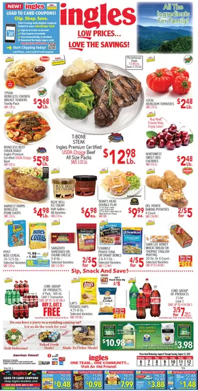 Ingles Markets catalogue in Jasper GA | Ingles Markets weekly ad | 2025-08-06T00:00:00.000Z - 2025-08-12T00:00:00.000Z
