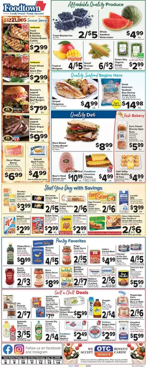Foodtown supermarkets catalogue in Terrell TX | Our best bargains | 2025-08-08T00:00:00.000Z - 2025-08-14T00:00:00.000Z