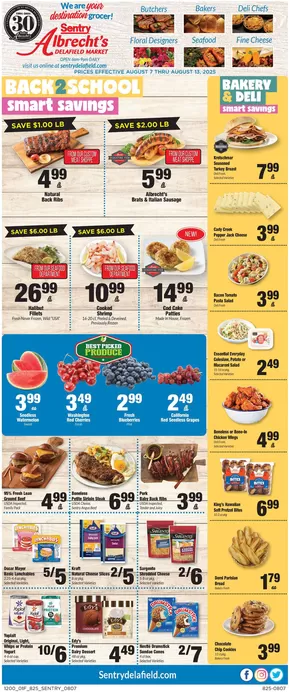 Sentry catalogue in Columbus WI | Weekly Ad | 2025-08-07T00:00:00.000Z - 2025-08-13T00:00:00.000Z