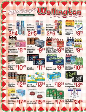 Ridley's Family Markets catalogue | Great discounts on selected products | 2025-08-01T00:00:00.000Z - 2025-09-04T00:00:00.000Z