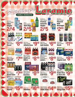Ridley's Family Markets catalogue | Current deals and offers | 2025-08-01T00:00:00.000Z - 2025-09-04T00:00:00.000Z