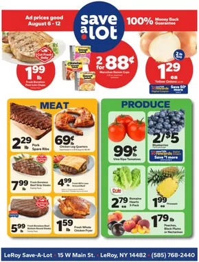 Save a Lot catalogue in Bethel OH | Our best offers for you | 2025-08-06T00:00:00.000Z - 2025-08-12T00:00:00.000Z