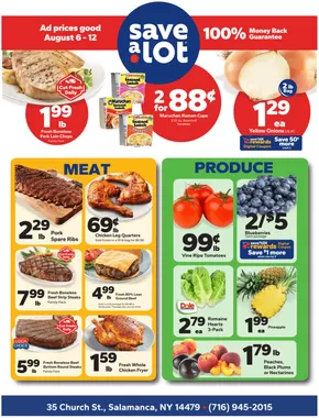 Save a Lot catalogue in Richmond IN | Exclusive bargains | 2025-08-06T00:00:00.000Z - 2025-08-12T00:00:00.000Z