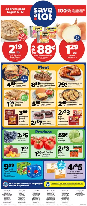Save a Lot catalogue in Euclid OH | Our best bargains | 2025-08-06T00:00:00.000Z - 2025-08-12T00:00:00.000Z