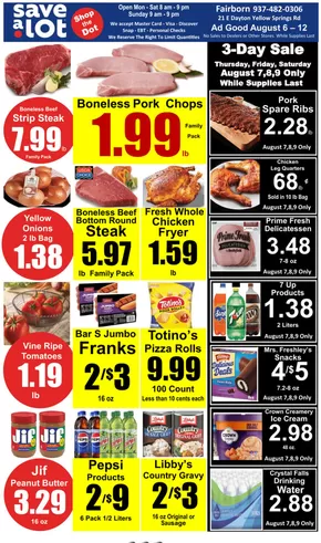 Save a Lot catalogue in Maysville KY | Current special promotions | 2025-08-06T00:00:00.000Z - 2025-08-12T00:00:00.000Z