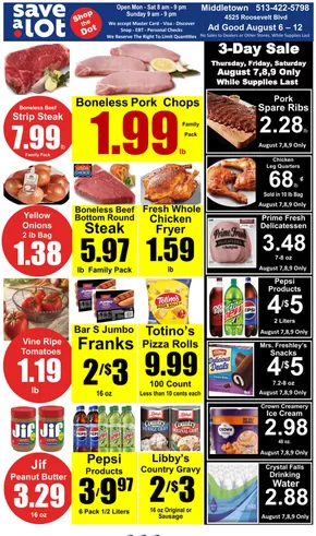 Save a Lot catalogue in Euclid OH | Great offer for all customers | 2025-08-06T00:00:00.000Z - 2025-08-12T00:00:00.000Z