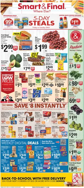 Smart & Final catalogue | Great offer for bargain hunters | 2025-08-08T00:00:00.000Z - 2025-08-12T00:00:00.000Z