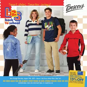 Boscov's catalogue in Atlanta TX | Weekly Ads Boscov's | 2025-08-07T00:00:00.000Z - 2025-08-20T00:00:00.000Z