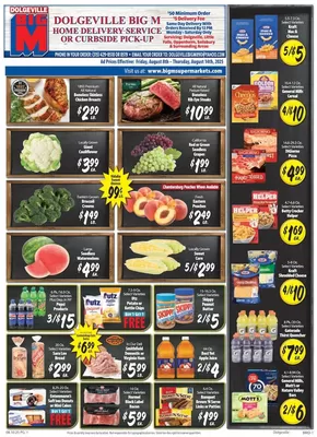 BigM Supermarkets catalogue in Ovid NY | Discover attractive offers | 2025-08-08T00:00:00.000Z - 2025-08-14T00:00:00.000Z