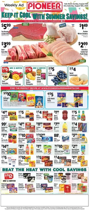 Pioneer Supermarkets catalogue in Bartlesville OK | Exclusive bargains | 2025-08-10T00:00:00.000Z - 2025-08-16T00:00:00.000Z