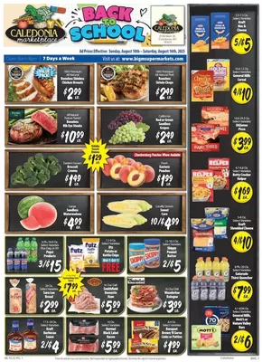 BigM Supermarkets catalogue in Ovid NY | Great offer for bargain hunters | 2025-08-10T00:00:00.000Z - 2025-08-16T00:00:00.000Z