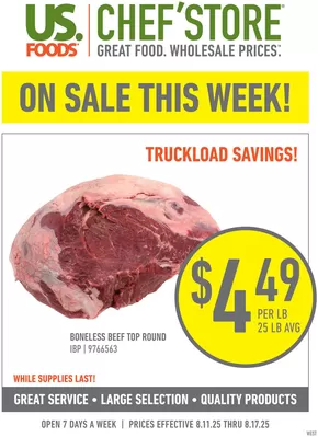 Chef'Store catalogue in Walla Walla WA | Top offers for all bargain hunters | 2025-08-11T00:00:00.000Z - 2025-08-17T00:00:00.000Z