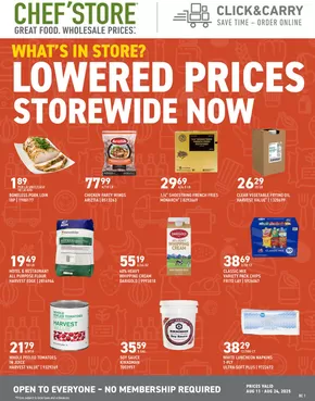 Chef'Store catalogue in Walla Walla WA | Our best deals for you | 2025-08-11T00:00:00.000Z - 2025-08-24T00:00:00.000Z
