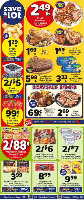 Save a Lot catalogue in Batavia NY | Top offers for smart savers | 2025-08-08T00:00:00.000Z - 2025-08-14T00:00:00.000Z