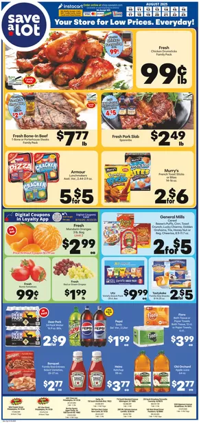 Save a Lot catalogue in Titusville PA | Top deals and discounts | 2025-08-10T00:00:00.000Z - 2025-08-23T00:00:00.000Z