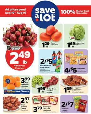 Save a Lot catalogue in Salyersville KY | Current special promotions | 2025-08-10T00:00:00.000Z - 2025-08-16T00:00:00.000Z