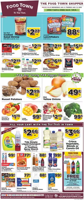 Food Town catalogue in Port Angeles WA | Food Town Advo Two Page | 2025-08-12T00:00:00.000Z - 2025-12-31T00:00:00.000Z
